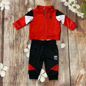 puma khaki tracksuit junior